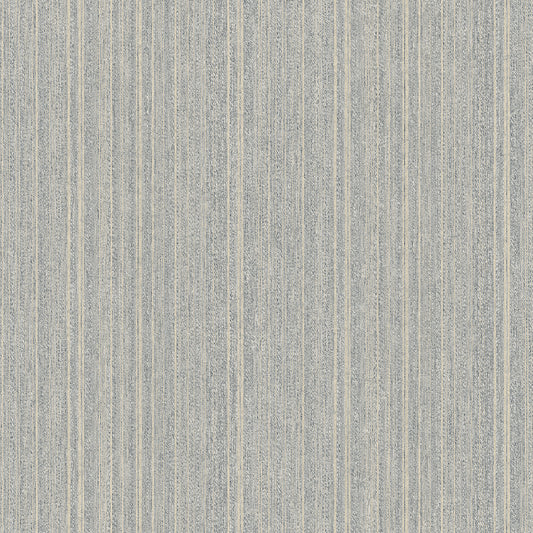Veer Decor Rope Plain Texture Blue Beige Wallpaper Abstract Modern, Contemporary, Traditional Blue  Wallpaper - 8250-AB3