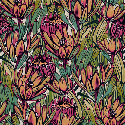 Veer Decor Copacabana Blue and Purple Wallpaper Floral Transitional Purple  Wallpaper - 8251-AD4