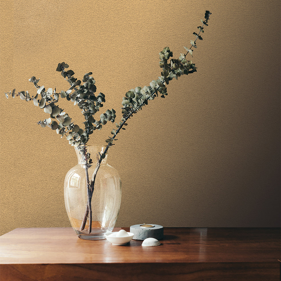 Veer Decor Faux Textile Fiber Texture Orange Wallpaper Abstract Contemporary, Modern, Traditional, Transitional Orange  Wallpaper - 8252-AA10