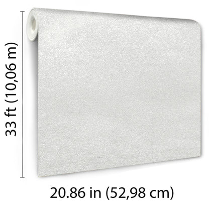 Veer Decor Faux Textile Fiber Texture White Wallpaper Abstract Contemporary, Modern, Traditional, Transitional White  Wallpaper - 8252-AA1