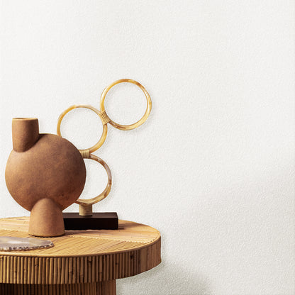 Veer Decor Faux Textile Fiber Texture White Wallpaper Abstract Contemporary, Modern, Traditional, Transitional White  Wallpaper - 8252-AA1