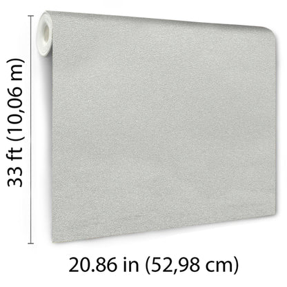 Veer Decor Faux Textile Fiber Texture Gray Wallpaper Abstract Contemporary, Modern, Traditional, Transitional Gray  Wallpaper - 8252-AA8