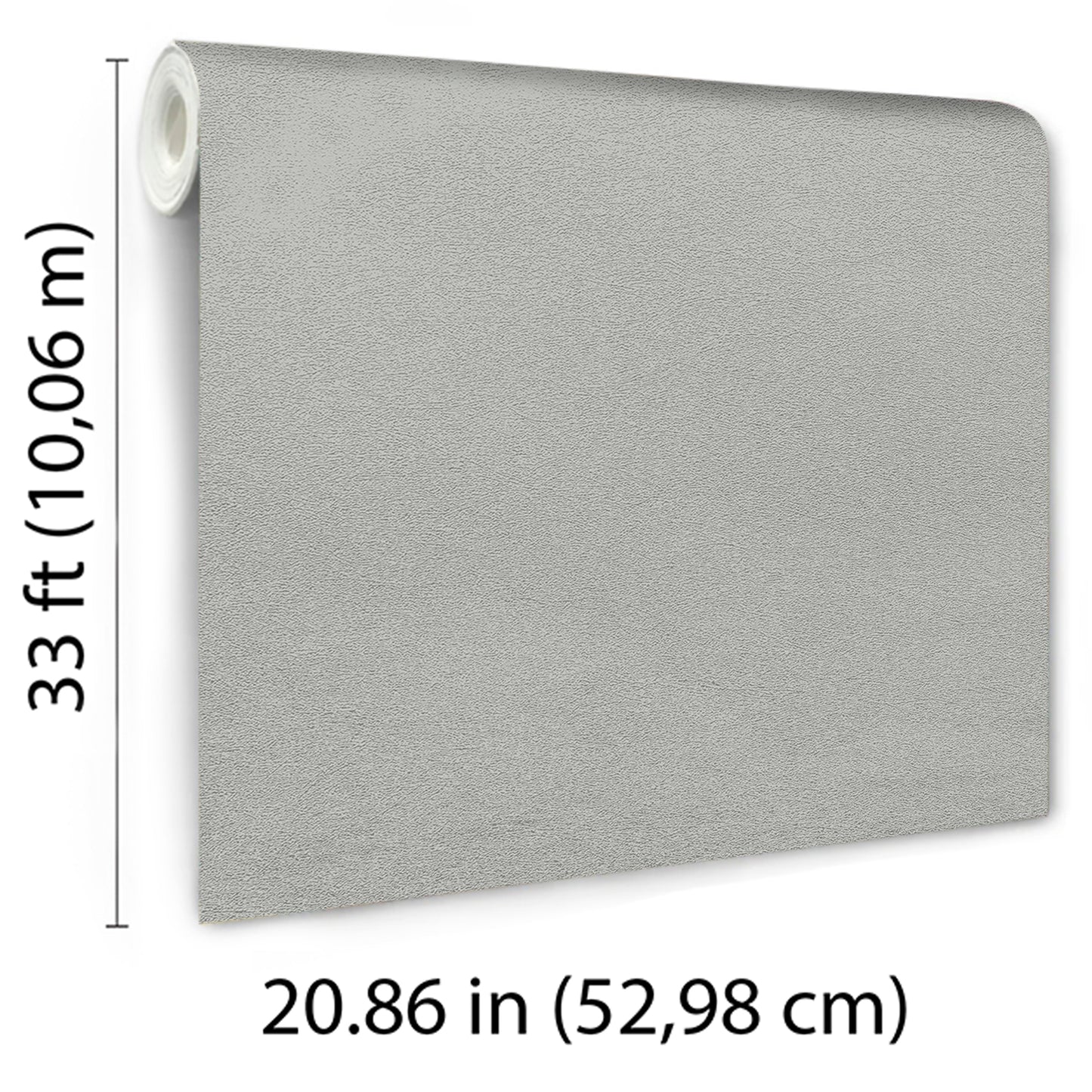 Veer Decor Faux Textile Fiber Texture Silver Wallpaper Abstract Contemporary, Modern, Traditional, Transitional Silver  Wallpaper - 8252-AA9