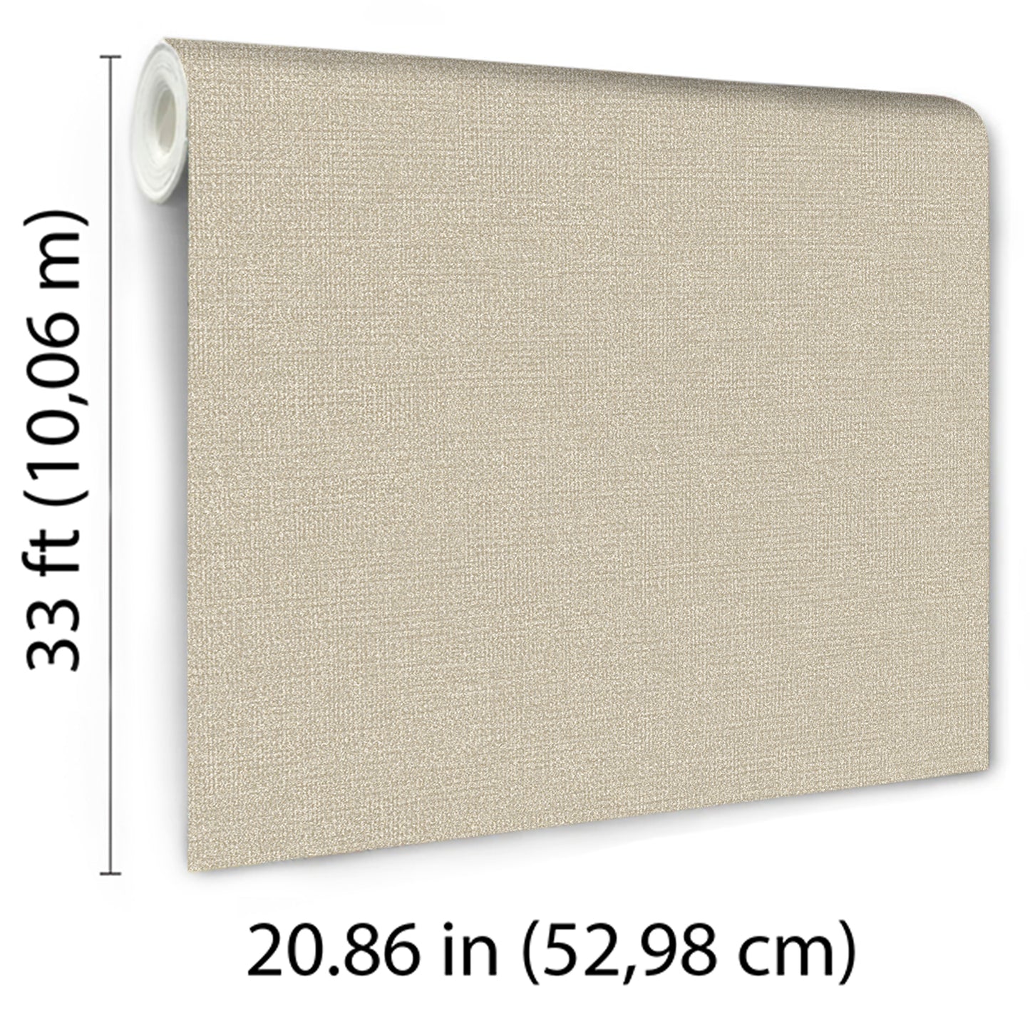 Veer Decor Chanel Linen Blend Tan Wallpaper Abstract Contemporary, Modern, Traditional, Transitional Tan  Wallpaper - 8252-AB3