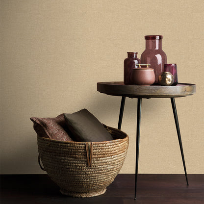 Veer Decor Chanel Linen Blend Taupe Wallpaper Abstract Contemporary, Modern, Traditional, Transitional Taupe  Wallpaper - 8252-AB4