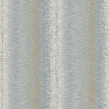 Veer Decor Woven Gradient Stripe Blue Wallpaper Patterns Contemporary, Modern, Transitional Blue  Wallpaper - 8252-AD4