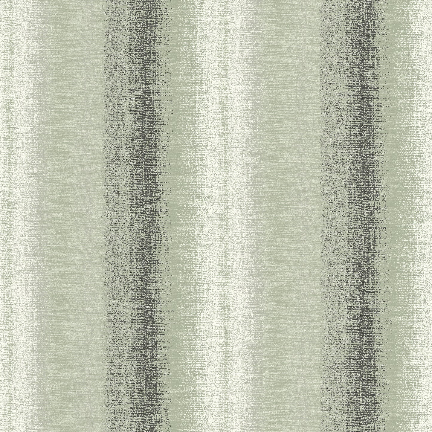 Veer Decor Woven Gradient Stripe Green wallpaper — subtle ombre stripe in woven texture, vinyl, washable, modern botanical interior wallcovering