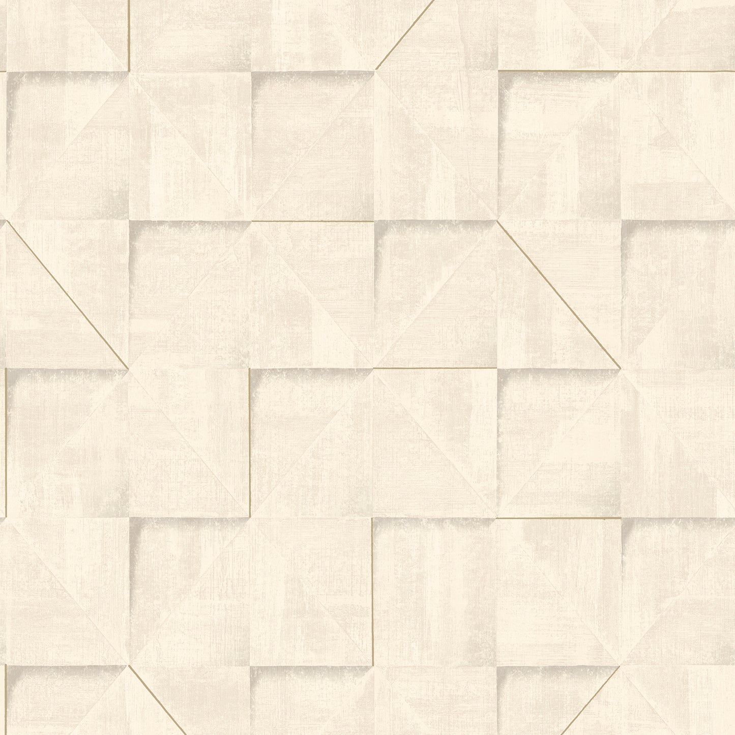 Veer Decor Prism Grid Beige Wallpaper Abstract Contemporary, Modern Beige  Wallpaper - 8252-AG2