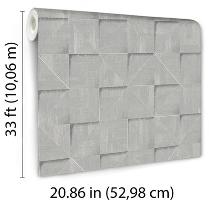 Veer Decor Prism Grid Blue Wallpaper Abstract Contemporary, Modern Blue  Wallpaper - 8252-AG3