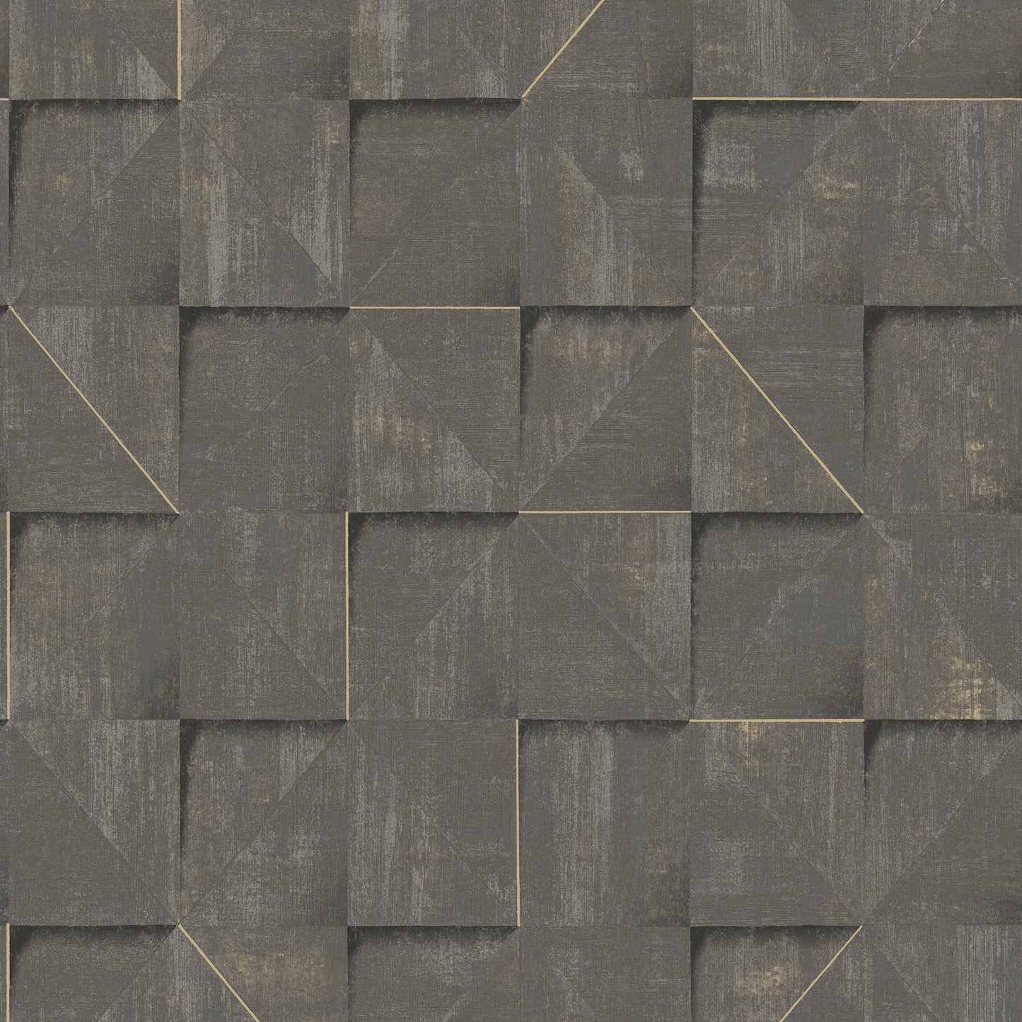 Veer Decor Prism Grid Brown Wallpaper Abstract Contemporary, Modern Brown  Wallpaper - 8252-AG4