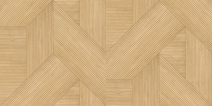 Veer Decor Sculpted Chevron Wood Panels Tan Wallpaper Abstract Contemporary, Modern Tan  Wallpaper - 8252-AH2