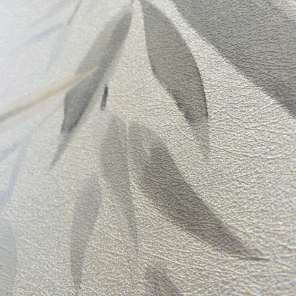 Veer Decor Painted Canopy Beige Wallpaper Nature Tropical, Transitional Beige  Wallpaper - 8252-AI1