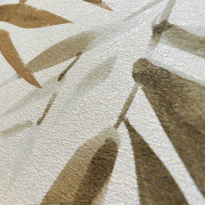 Veer Decor Painted Canopy Green Wallpaper Nature Tropical, Transitional Green  Wallpaper - 8252-AI4