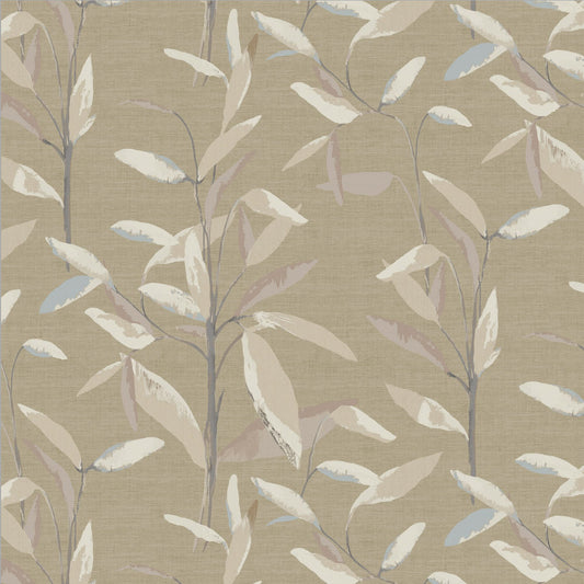 JF Fabrics -Wallpaper 8252 18 Wallpaper Yellow, Beige, Blue  Non-Woven - 9513518 W9571