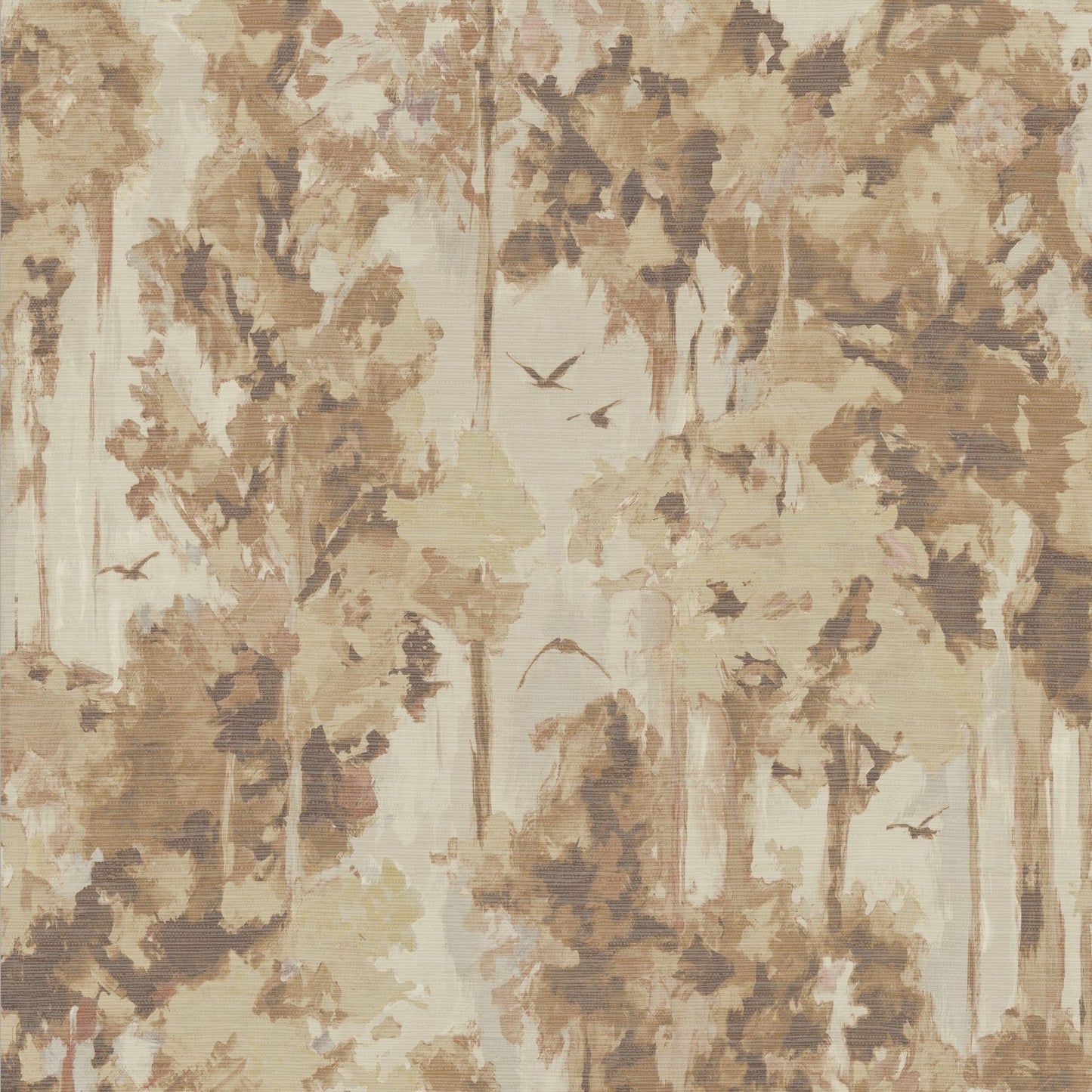 JF Fabrics -Wallpaper 8255 29 Wallpaper Orange, Cream, Brown  Non-Woven, Mural, Width Extendable - 9514129 W9571