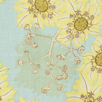 SCHUMACHER  RAOUL TEXTILES MARQUESAS PRINTS PRINTS SEA   - 825B80