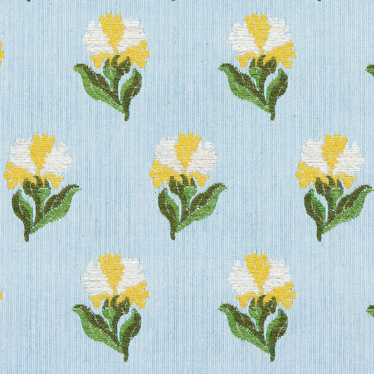 SCHUMACHER  NEW OLD-FASHIONED ROSINA FLORAL PATTERN WOVENS PATTERN WOVENS MARIGOLD   - 82632