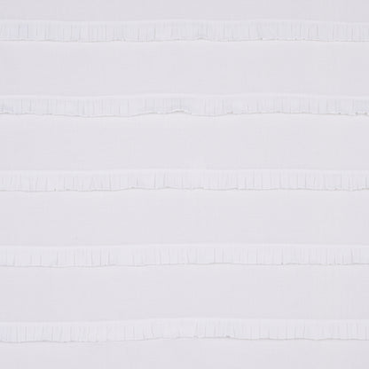 SCHUMACHER  NEW OLD-FASHIONED DOROTHY PLEATED LINEN PATTERN WOVENS PATTERN WOVENS IVORY   - 82651