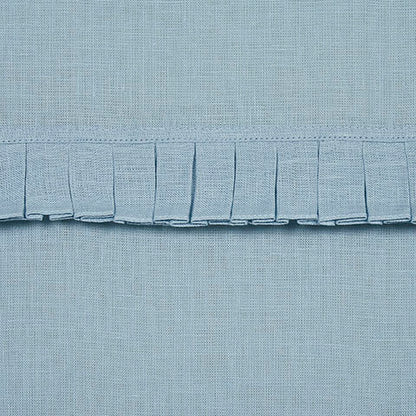 SCHUMACHER  NEW OLD-FASHIONED DOROTHY PLEATED LINEN PATTERN WOVENS PATTERN WOVENS CHAMBRAY   - 82652