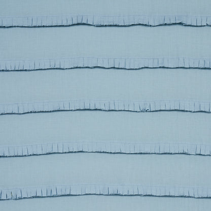 SCHUMACHER  NEW OLD-FASHIONED DOROTHY PLEATED LINEN PATTERN WOVENS PATTERN WOVENS CHAMBRAY   - 82652