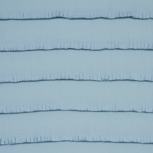 SCHUMACHER  NEW OLD-FASHIONED DOROTHY PLEATED LINEN PATTERN WOVENS PATTERN WOVENS CHAMBRAY   - 82652