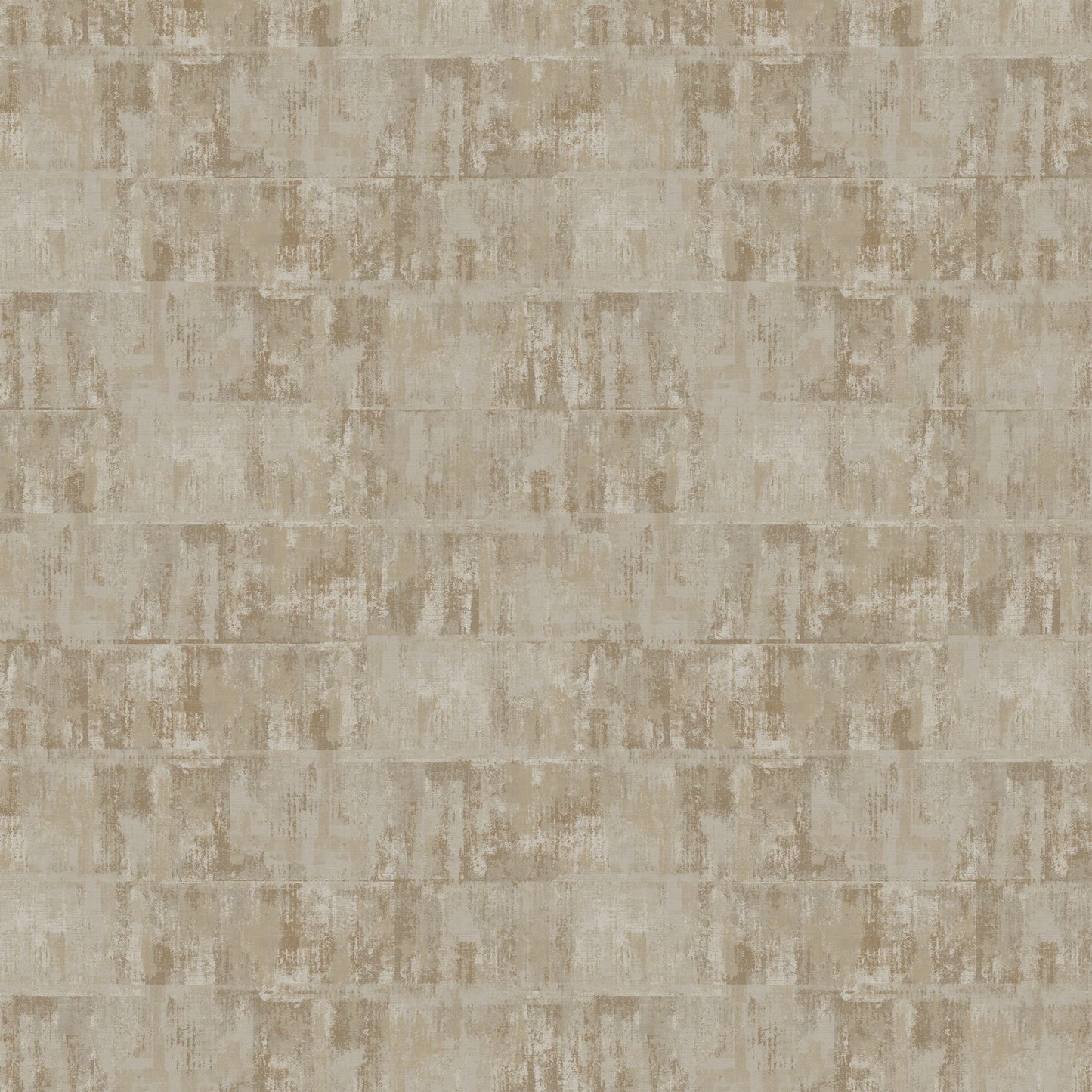 Beige distressed brick pattern wallpaper with weathered tan bricks and subtle texture.