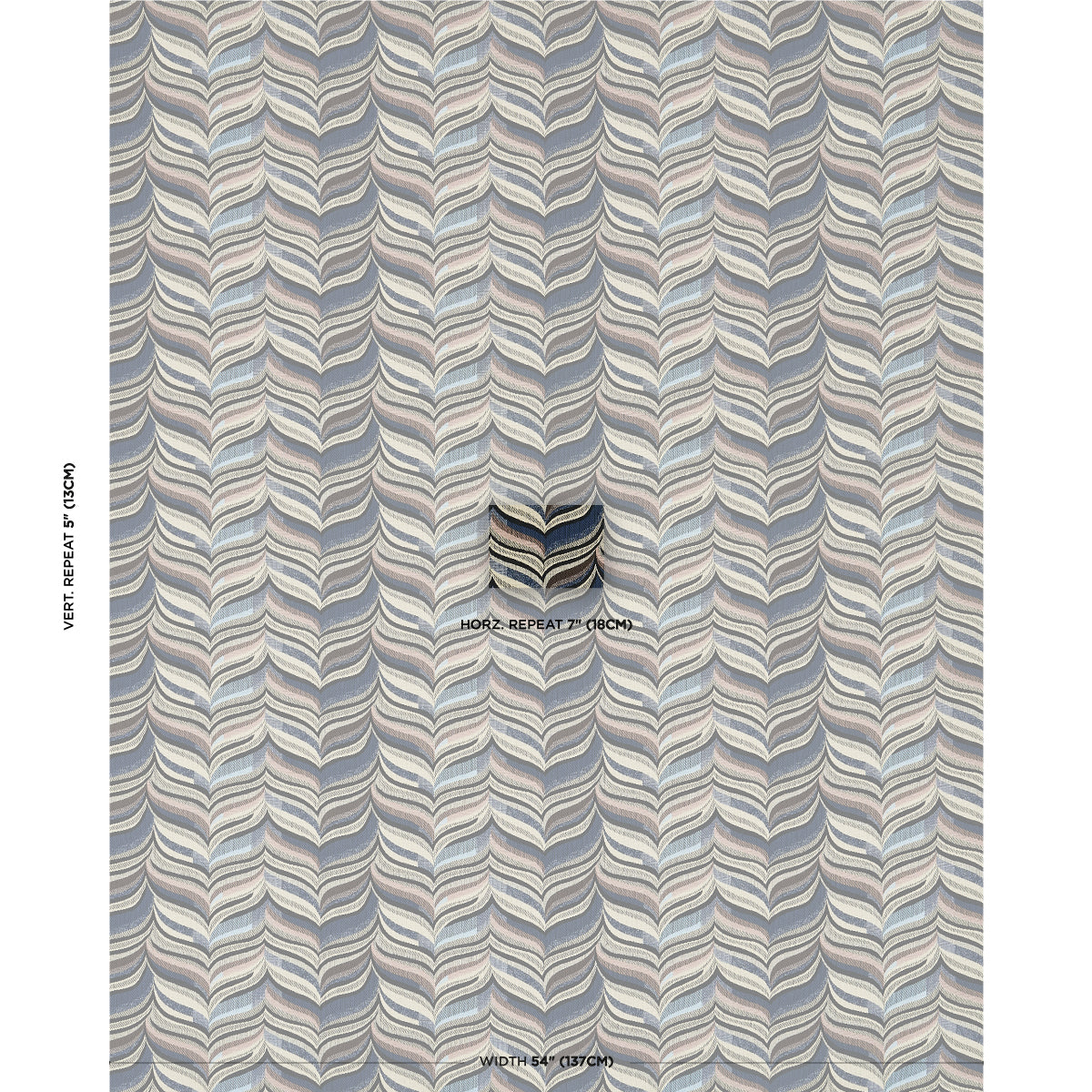 SCHUMACHER  REGINE LOULOU PATTERN WOVENS PATTERN WOVENS OPAL   - 82731