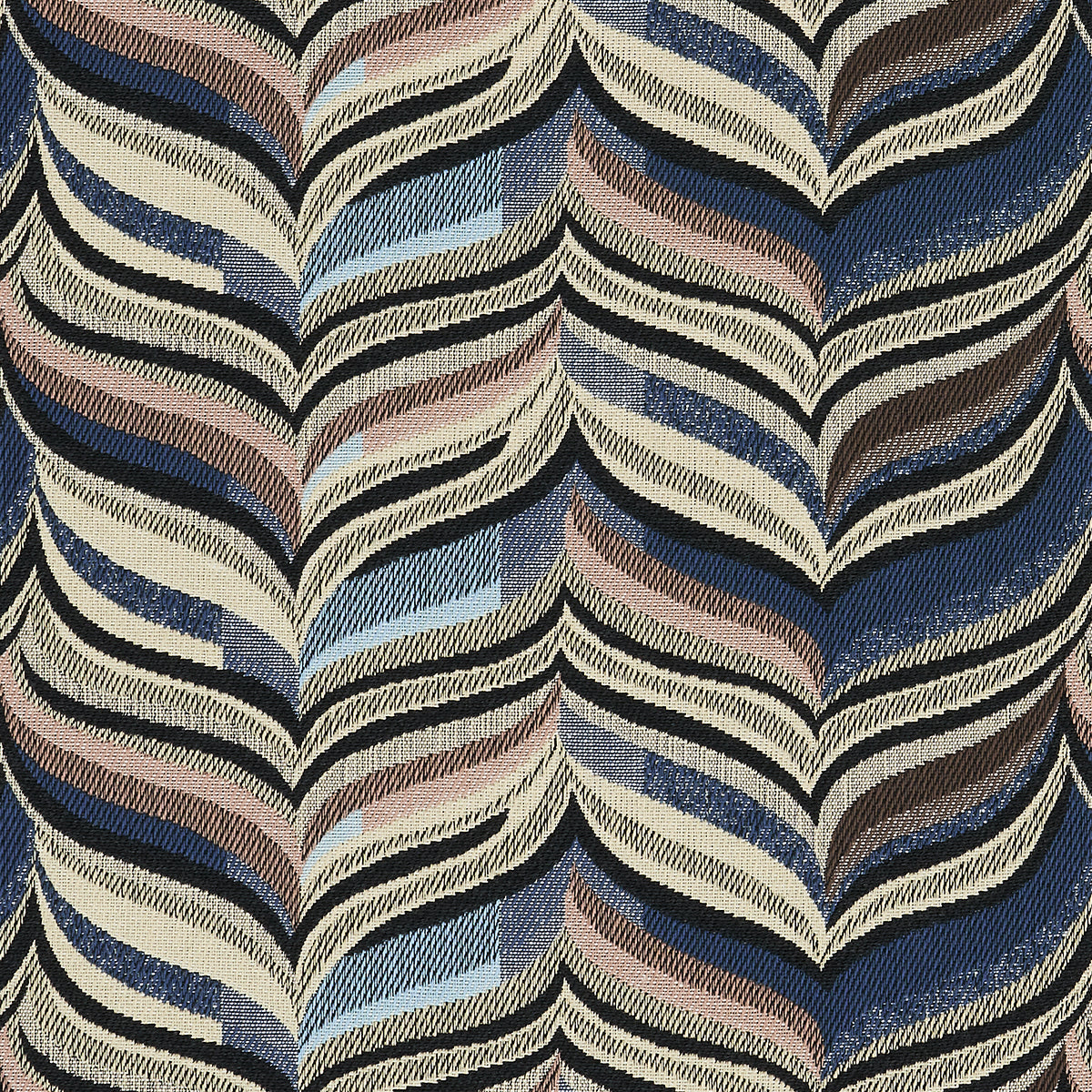 SCHUMACHER  REGINE LOULOU PATTERN WOVENS PATTERN WOVENS OPAL   - 82731