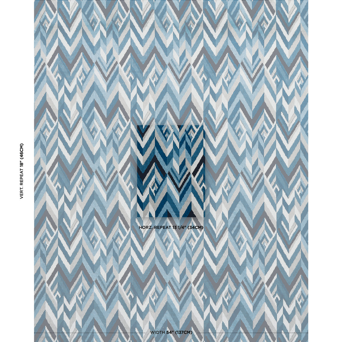SCHUMACHER  REGINE TAYLOR VELVET   Lapis   - 82740