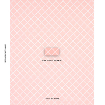 SCHUMACHER  SWING TIME INDOOR/OUTDOOR BAMBOO TRELLIS INDOOR/OUTDOOR PATTERN WOVENS,HIGH PERFORMANCE,INDOOR/OUTDOOR PATTERN WOVENS,HIGH PERFORMANCE,INDOOR/OUTDOOR PINK   - 82761