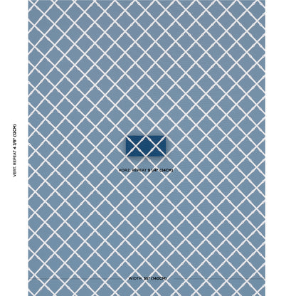 SCHUMACHER  SWING TIME INDOOR/OUTDOOR BAMBOO TRELLIS INDOOR/OUTDOOR PATTERN WOVENS,HIGH PERFORMANCE,INDOOR/OUTDOOR PATTERN WOVENS,HIGH PERFORMANCE,INDOOR/OUTDOOR NAVY   - 82762