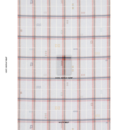 SCHUMACHER  A RUM FELLOW FABLE PATTERN WOVENS PATTERN WOVENS FJORD   - 82840