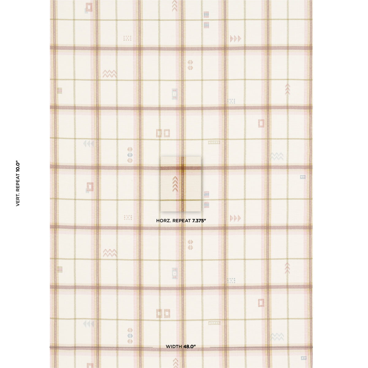 SCHUMACHER  A RUM FELLOW FABLE PATTERN WOVENS PATTERN WOVENS ALPINE   - 82841