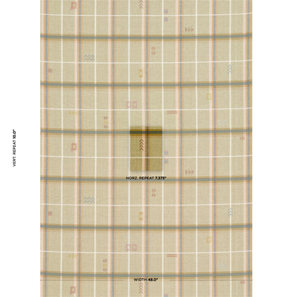 SCHUMACHER  A RUM FELLOW FABLE PATTERN WOVENS PATTERN WOVENS GLADE   - 82842