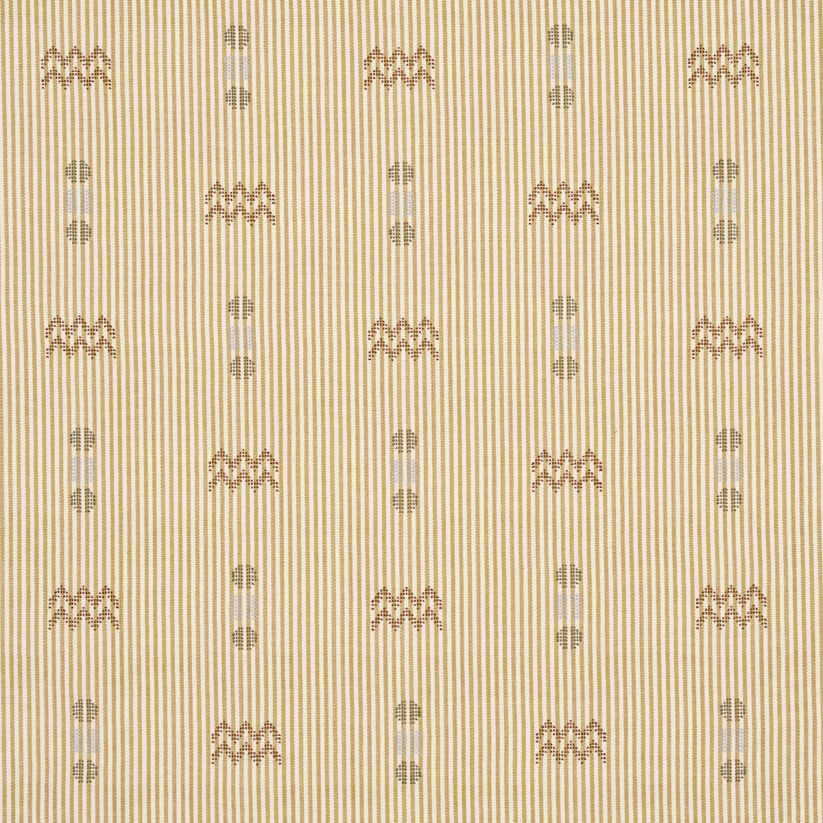 SCHUMACHER  A RUM FELLOW RIBBON PATTERN WOVENS PATTERN WOVENS WHEAT   - 82851