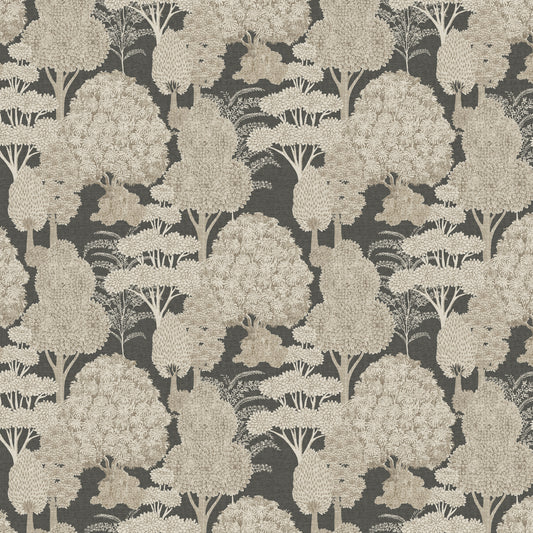 JF Fabrics -Wallpaper 8292 99 Wallpaper Brown, Black  Non-Woven - 10021399 W9761