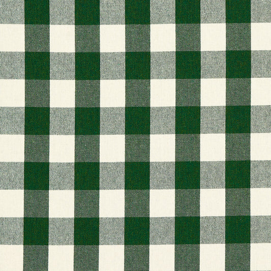SCHUMACHER  A COUNTRY LIFE DUTTON BUFFALO CHECK PATTERN WOVENS PATTERN WOVENS EMERALD   - 82941
