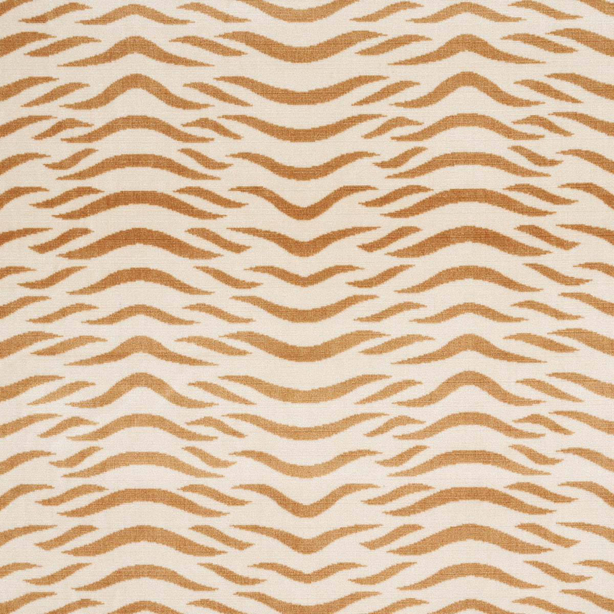 Camel tiger velvet fabric swatch - 82951