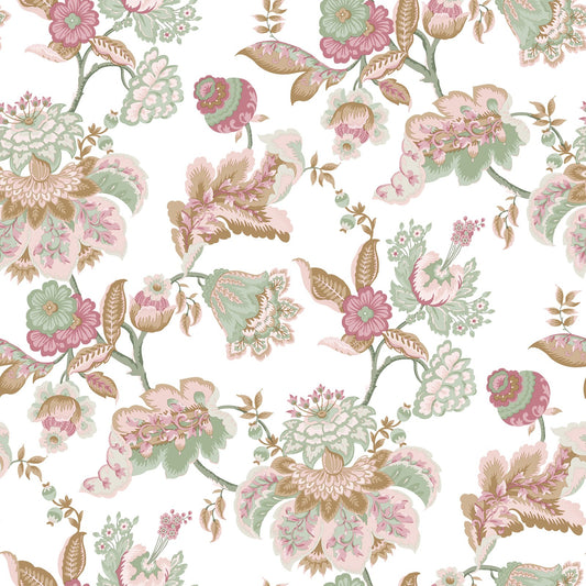 GALERIE WALLCOVERINGS Blooming Garden    Pink   - 8300