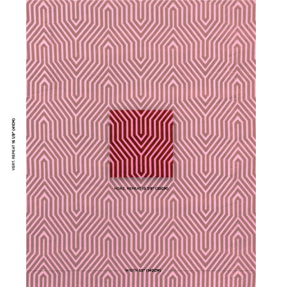 SCHUMACHER  CUT & PATTERNED VELVETS VANDERBILT VELVET VELVETS,CUT VELVET,HIGH PERFORMANCE VELVETS,CUT VELVET,HIGH PERFORMANCE FUCHSIA   - 83001