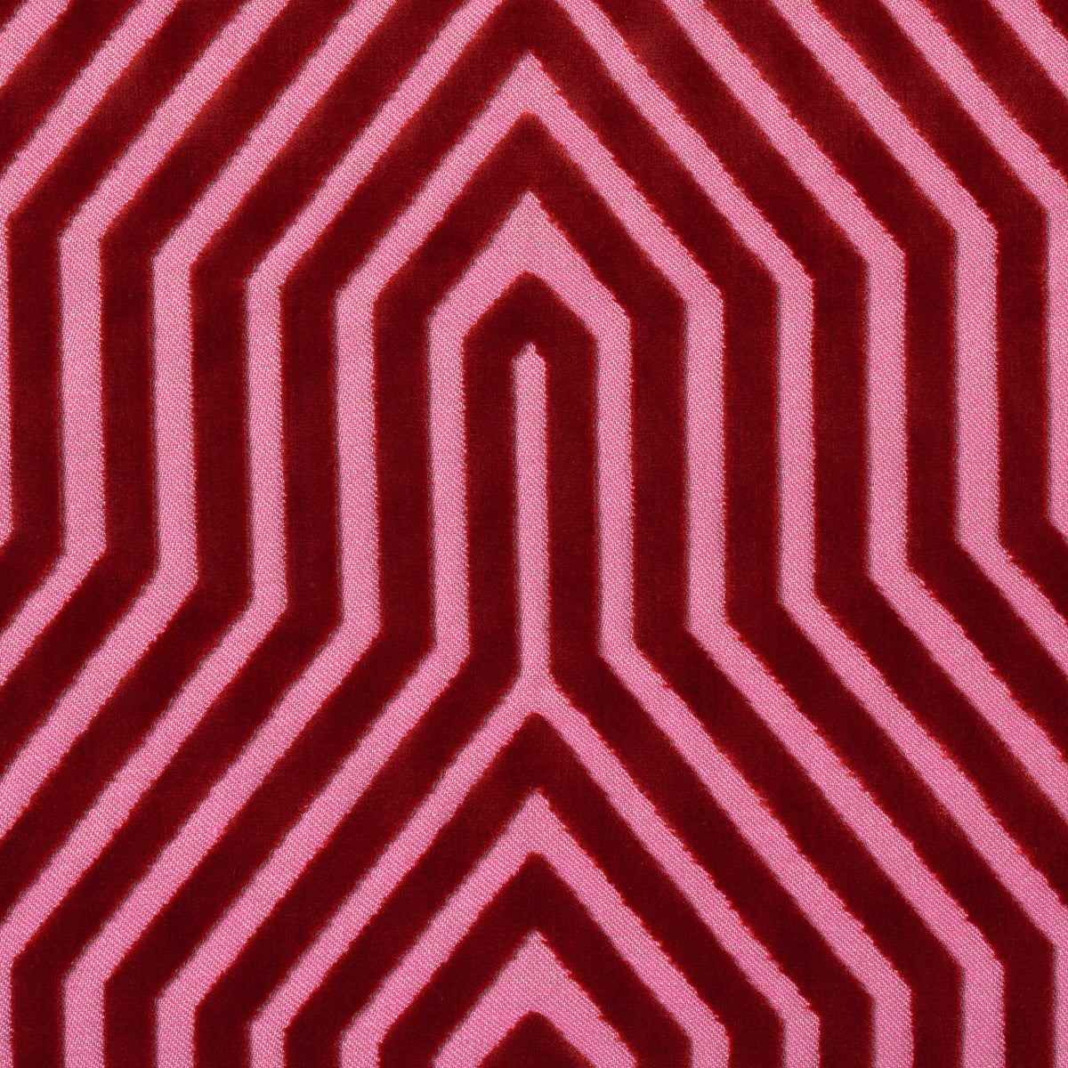 SCHUMACHER  CUT & PATTERNED VELVETS VANDERBILT VELVET VELVETS,CUT VELVET,HIGH PERFORMANCE VELVETS,CUT VELVET,HIGH PERFORMANCE FUCHSIA   - 83001