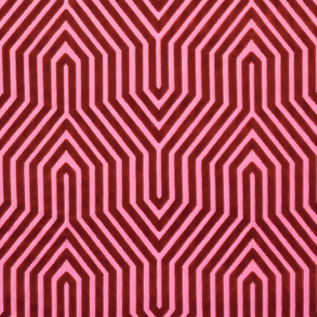 SCHUMACHER  CUT & PATTERNED VELVETS VANDERBILT VELVET VELVETS,CUT VELVET,HIGH PERFORMANCE VELVETS,CUT VELVET,HIGH PERFORMANCE FUCHSIA   - 83001