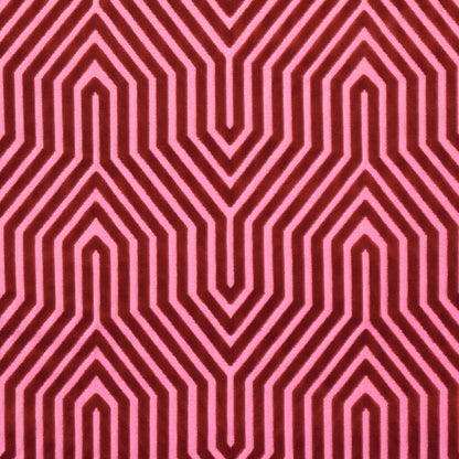 SCHUMACHER  CUT & PATTERNED VELVETS VANDERBILT VELVET VELVETS,CUT VELVET,HIGH PERFORMANCE VELVETS,CUT VELVET,HIGH PERFORMANCE FUCHSIA   - 83001