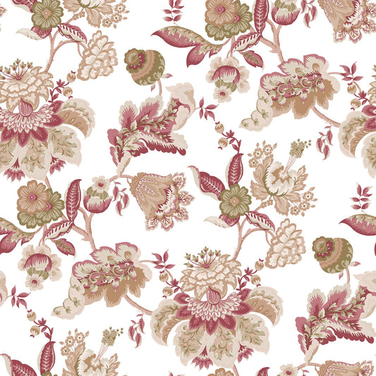 GALERIE WALLCOVERINGS Blooming Garden    Red   - 8302