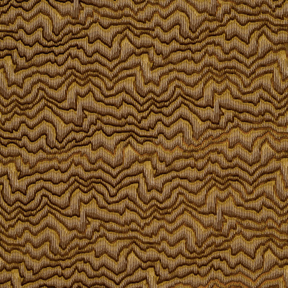 SCHUMACHER FABRIC  CUT & PATTERNED VELVETS ZAMBEZI VELVET   BRONZE   - 83020