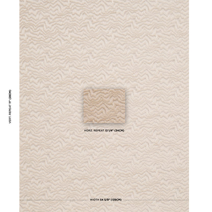 SCHUMACHER  CUT & PATTERNED VELVETS ZAMBEZI VELVET VELVETS,CUT VELVET,HIGH PERFORMANCE VELVETS,CUT VELVET,HIGH PERFORMANCE CHAMPAGNE   - 83021