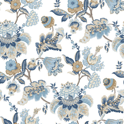 GALERIE WALLCOVERINGS Blooming Garden    Blue   - 8303
