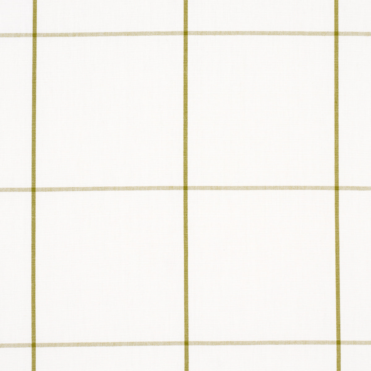 Olive check-pattern woven fabric.