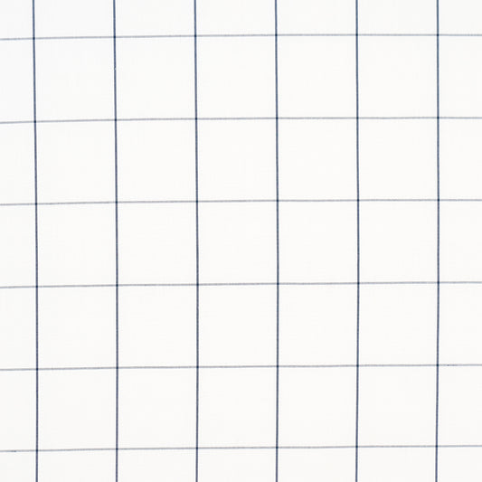 SCHUMACHER  VEERE GRENNEY WOODMAN CHECK PATTERN WOVENS PATTERN WOVENS INDIGO   - 83034