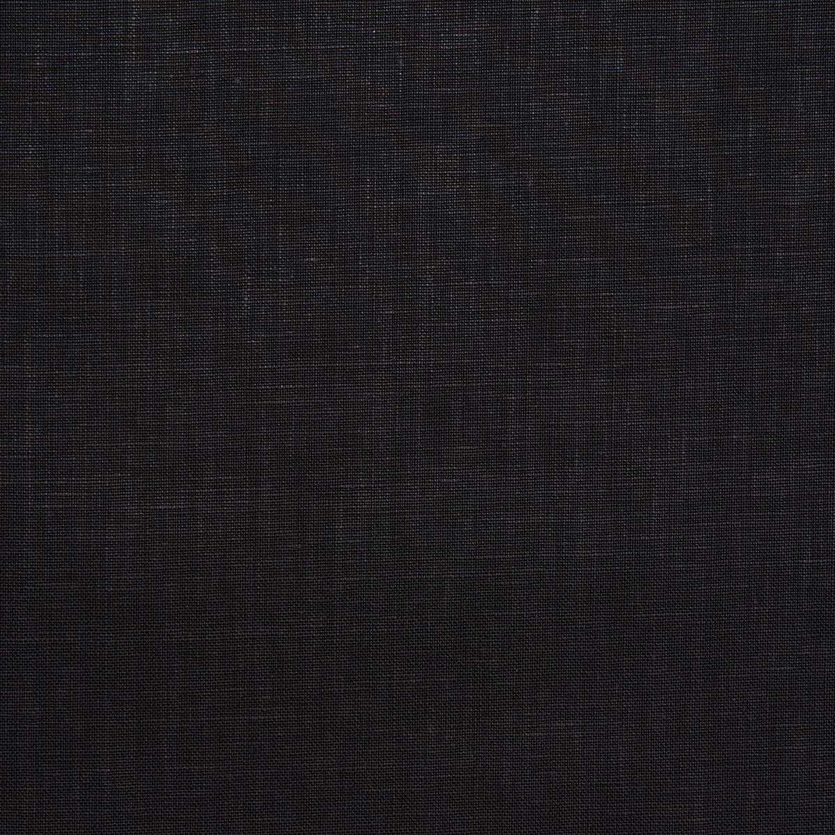 Dark charcoal linen fabric texture with visible weave, suitable for upholstery or clothing.